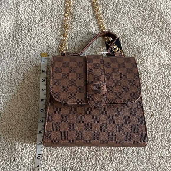 🔸 Boohoo 🔸 brown structured bag - Picture 9 of 10